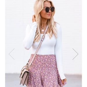 All I know square neck bodysuit